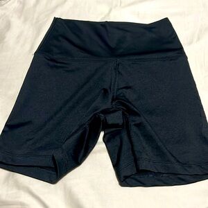 By pink Victoria’s Secrets short